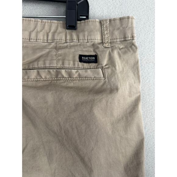 Kenneth Cole Reaction Beige Khaki Cotton Men's Pants 33x32 - Picture 7 of 7
